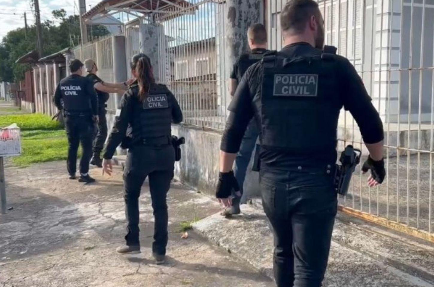 Ordem judicial é cumprida em Imbé e outros dois municípios na Operação Quadrum