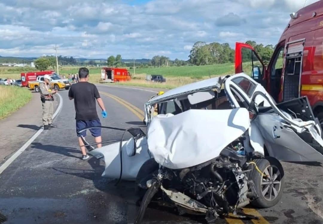 Colisão frontal deixa um morto e feridos na RSC‑453, na Rota do Sol