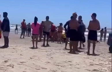 Mulher e criança morrem após afogamento no mar em Tramandaí
