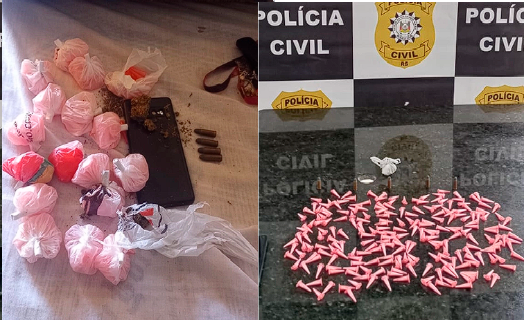 Polícia Civil prende homem por tráfico de drogas em Cidreira 