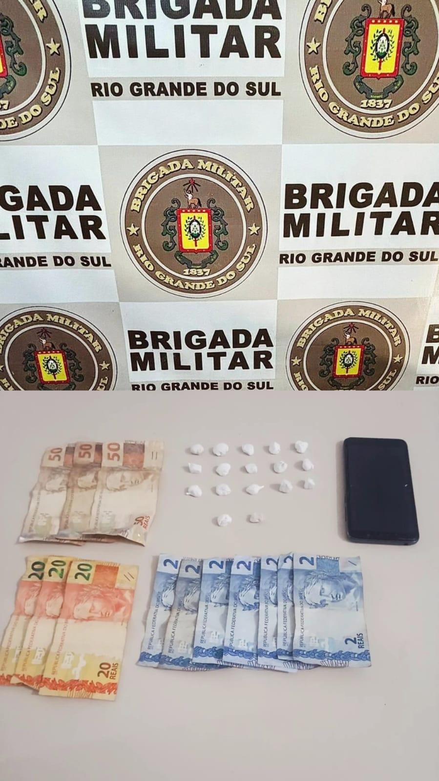 Homem é Preso com Cocaína Durante Ação Policial em Balneário Pinhal