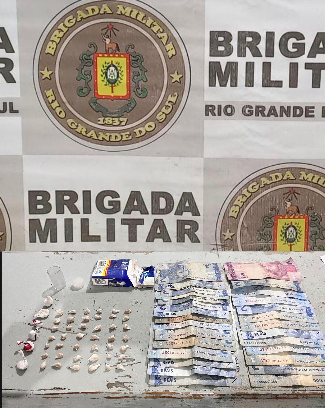 Homem é preso por tráfico de drogas durante ação da Operação Golfinho em Cidreira