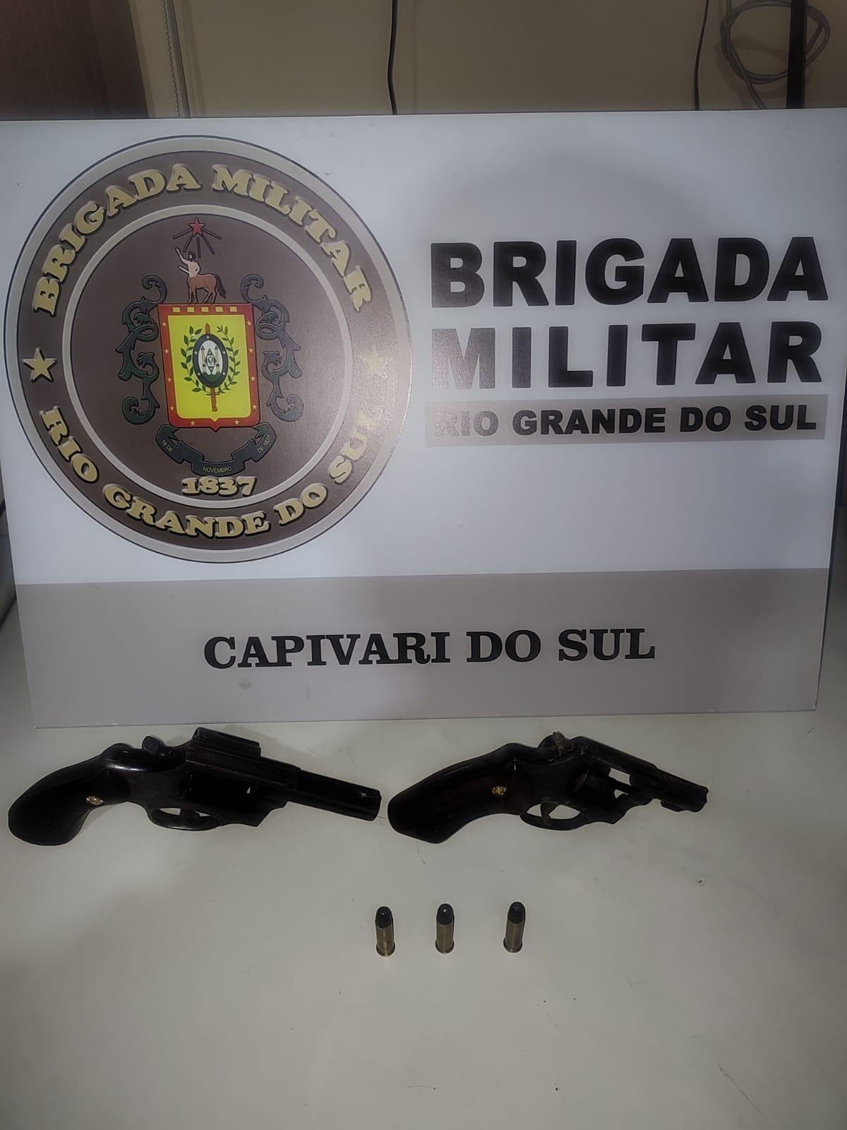 Homem é preso por porte ilegal de arma de fogo em Capivari do Sul