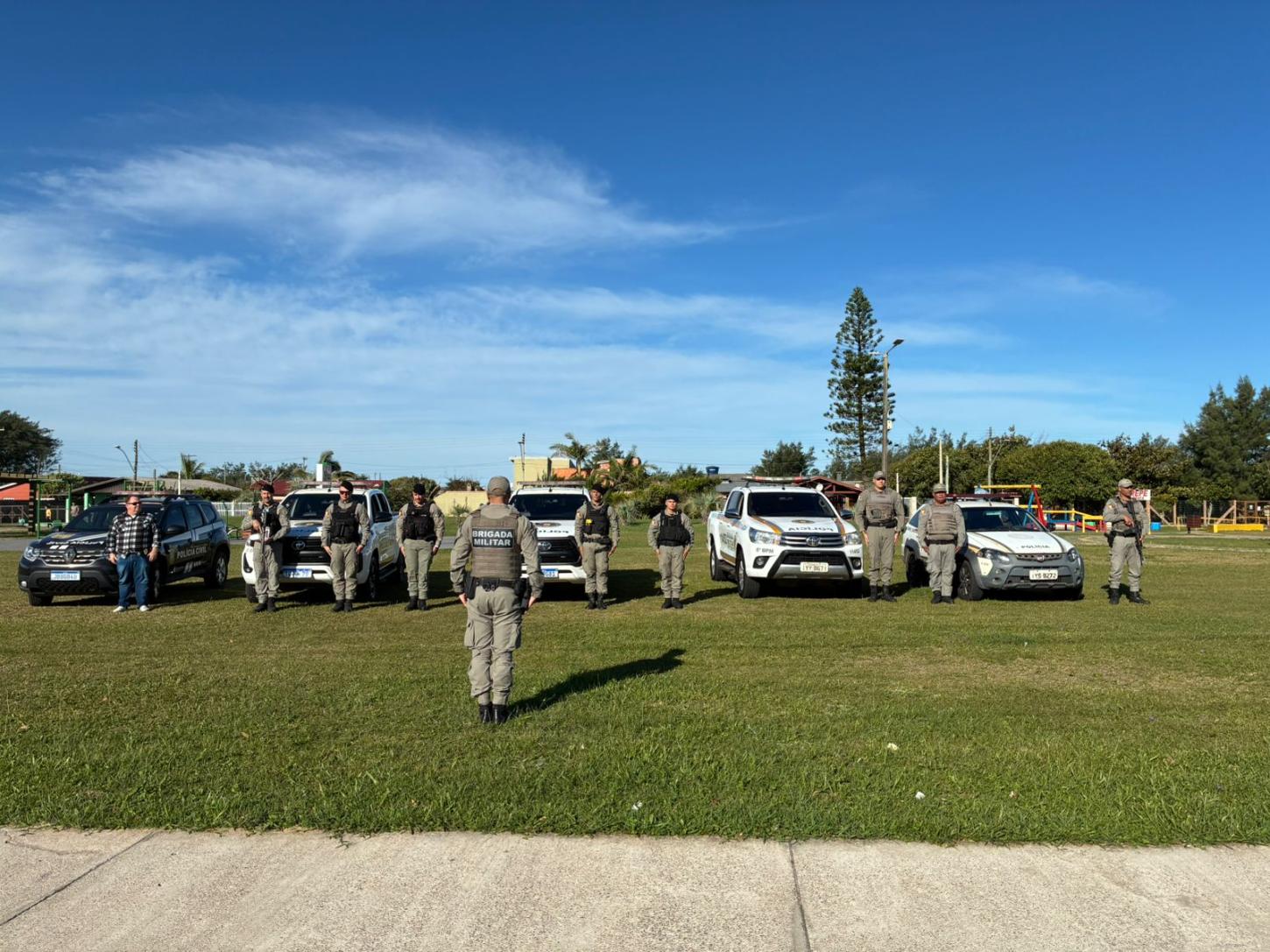 Brigada Militar e Polícia Civil intensificam ações contra o crime no Litoral Norte durante Operação Saturação