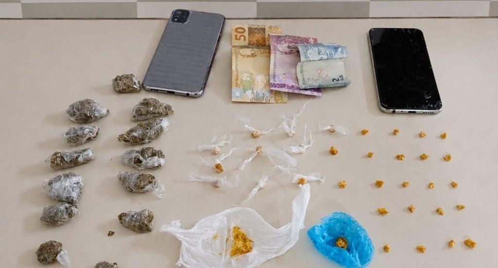 Brigada Militar prende foragida da Justiça e homem por tráfico de drogas no Litoral Norte