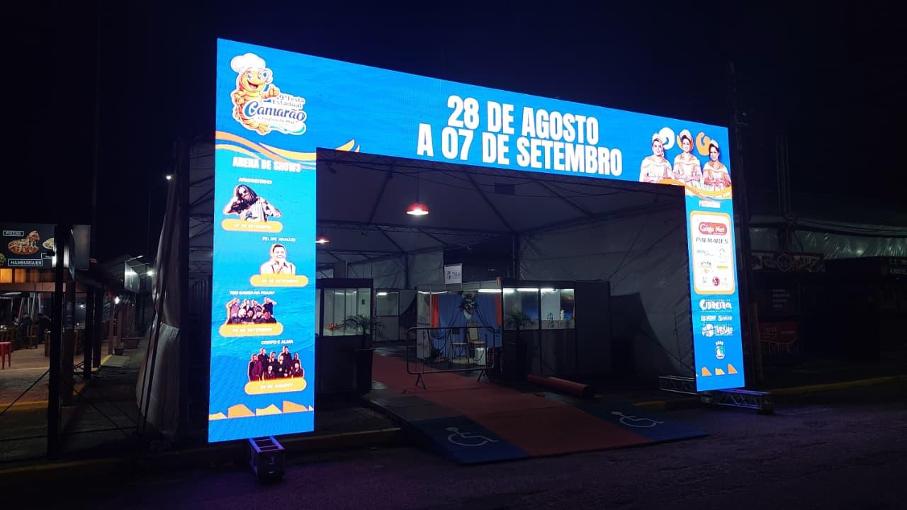 9ª Festa Estadual do Camarão movimenta Cidreira, reúne milhares de pessoas e prepara grandes shows para os próximos dias