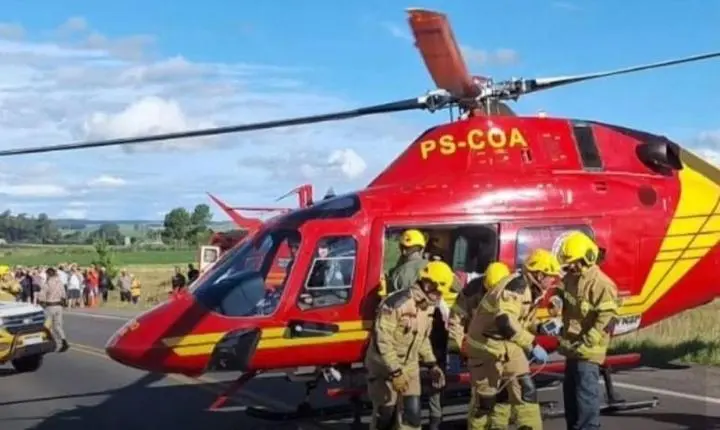 Colisão frontal deixa um morto e feridos na RSC‑453, na Rota do Sol