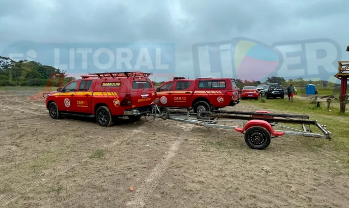 Corpo de homem desaparecido é encontrado na Lagoa da Rondinha, entre Cidreira e Balneário Pinhal