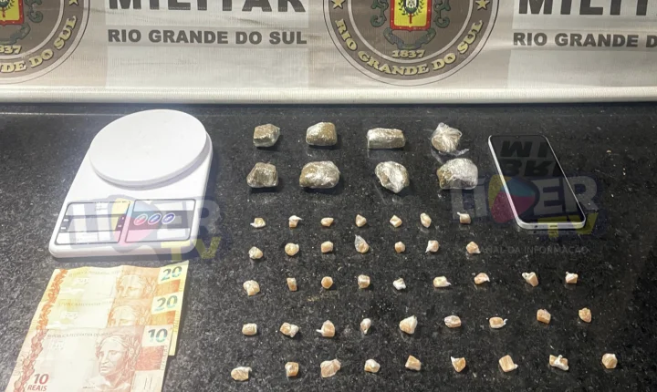 Homem é preso por tráfico de drogas e polícia encontra animais silvestres em cativeiro em Palmares do Sul