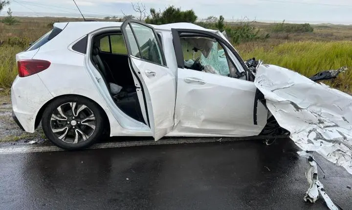 Idoso morre em grave acidente na ERS-786 entre Cidreira e Tramandaí