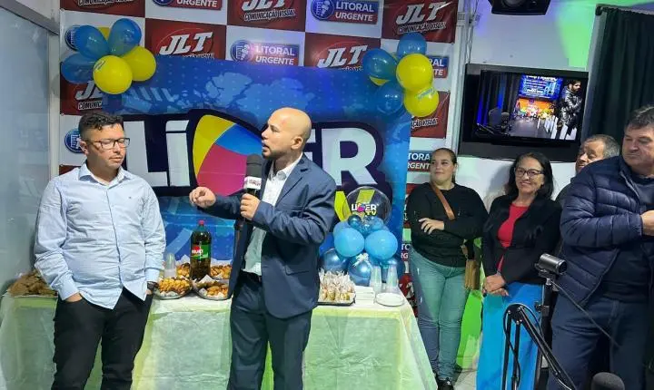Líder TV inaugura novo espaço físico e estúdio de podcast em Balneário Pinhal