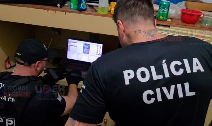 OPERAÇÃO FAKE ROSA: DELEGACIA DE CIDREIRA PRENDE EM SÃO PAULO SUSPEITO DE ESTUPRO DE VULNERÁVEL VIRTUAL