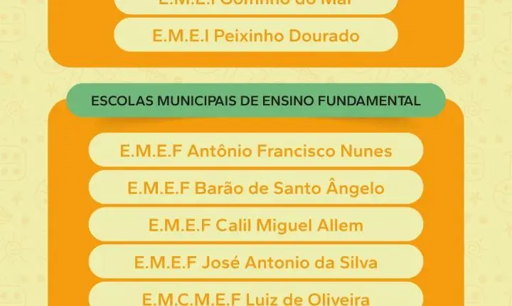Rede Municipal de Balneário Pinhal inicia Ano Letivo 2026 no dia 23 de fevereiro